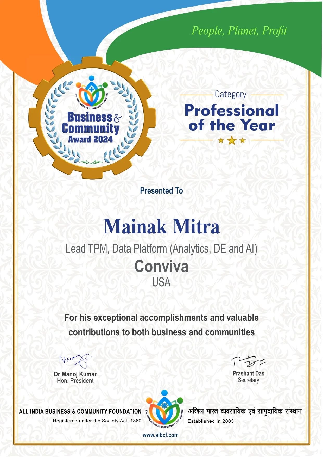 Best business leadership awards