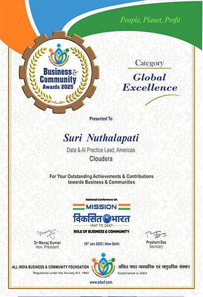 Youth entrepreneurship recognition