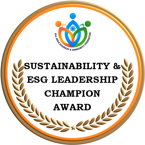 SUSTAINABILITY & ESG LEADERSHIP CHAMPION AWARD