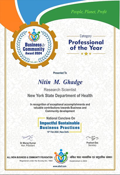 National excellence awards