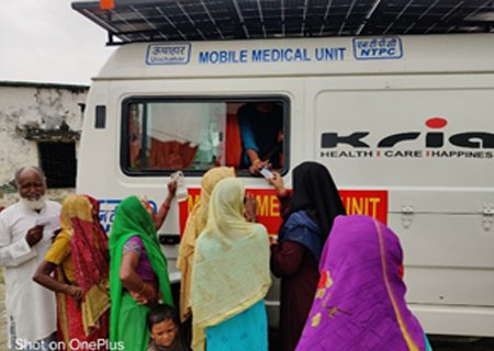 NTPC CSR medical camp initiative