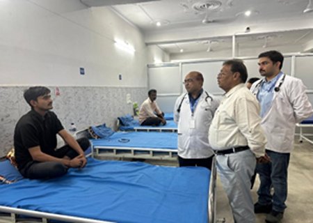 NTPC Unchahar medical support program